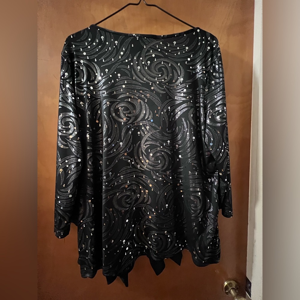 Women’s Notations Ruffled Blouse - image 2